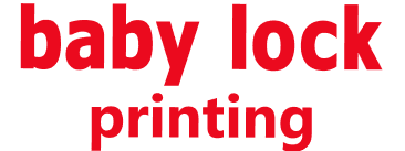 baby lock printing