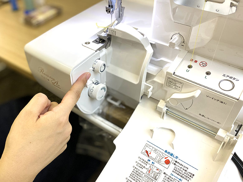 ロックミシンで作るペット写真のオーダーグッズ ブロードハンカチ作りのコツ ベビーロック プリンティング