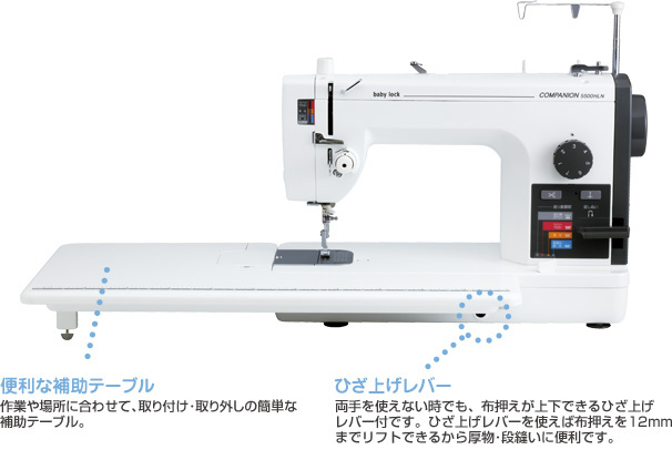 コンパニオン5500HLN | babylock